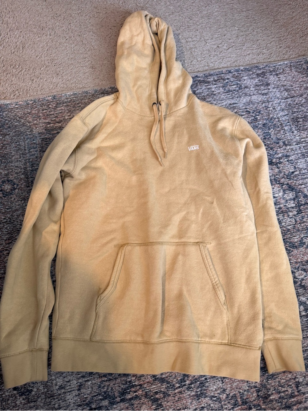 Men’s Vans Yellow Hoodie Size Medium